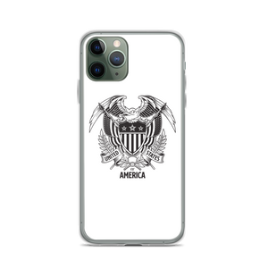 iPhone 11 Pro United States Of America Eagle Illustration iPhone Case iPhone Cases by Design Express