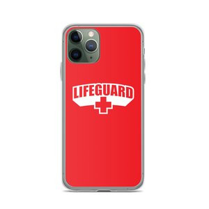 iPhone 11 Pro Lifeguard Classic Red iPhone Case iPhone Cases by Design Express