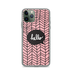 iPhone 11 Pro Hello iPhone Case by Design Express