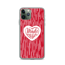 iPhone 11 Pro Made With Love (Heart) iPhone Case by Design Express