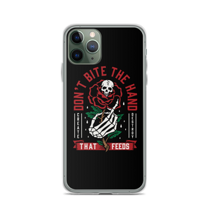 iPhone 11 Pro Don't Bite The Hand That Feeds iPhone Case by Design Express