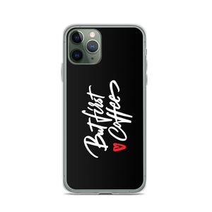 iPhone 11 Pro But First Coffee (Funny) Samsung Case by Design Express