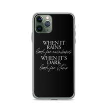 iPhone 11 Pro When it rains, look for rainbows (Quotes) iPhone Case by Design Express