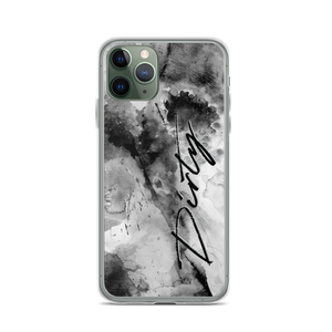 iPhone 11 Pro Dirty Abstract Ink Art iPhone Case by Design Express