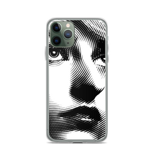 iPhone 11 Pro Face Art Black & White iPhone Case by Design Express