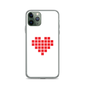 iPhone 11 Pro I Heart U Pixel iPhone Case by Design Express