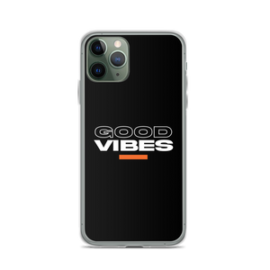 iPhone 11 Pro Good Vibes Text iPhone Case by Design Express