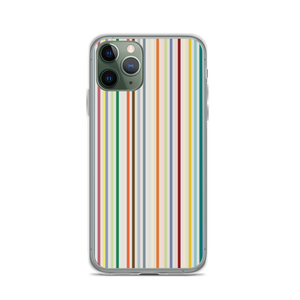 iPhone 11 Pro Colorfull Stripes iPhone Case by Design Express