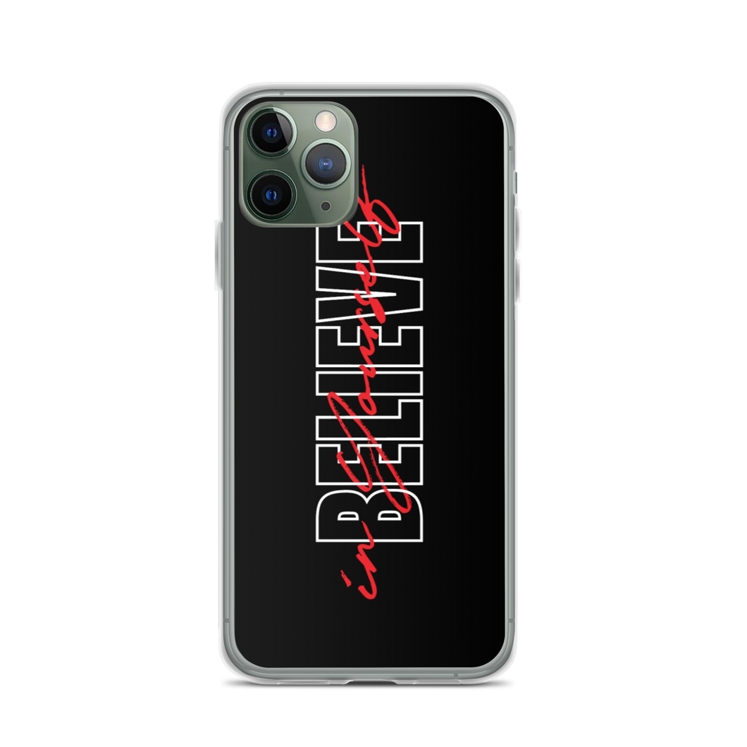 iPhone 11 Pro Believe in yourself Typography iPhone Case by Design Express