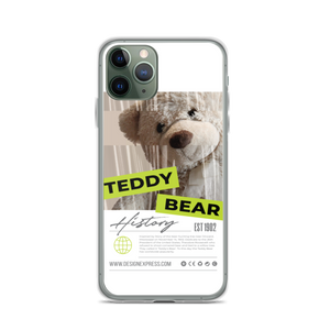 iPhone 11 Pro Teddy Bear Hystory iPhone Case by Design Express