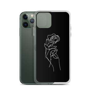 Rose in Hand iPhone Case by Design Express