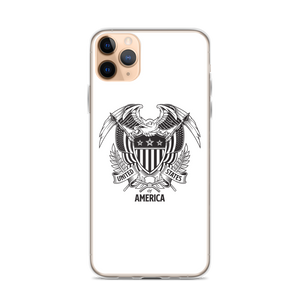 iPhone 11 Pro Max United States Of America Eagle Illustration iPhone Case iPhone Cases by Design Express