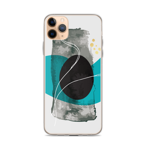 iPhone 11 Pro Max Composition Abstract Art iPhone Case by Design Express