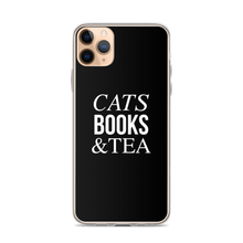 iPhone 11 Pro Max Cats Books Tea (Funny) iPhone Case by Design Express