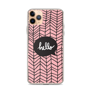 iPhone 11 Pro Max Hello iPhone Case by Design Express