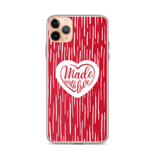 iPhone 11 Pro Max Made With Love (Heart) iPhone Case by Design Express