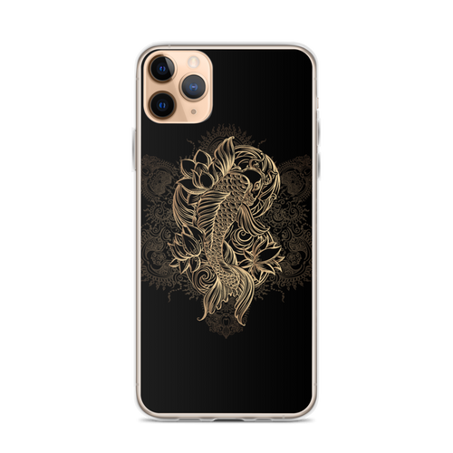 iPhone 11 Pro Max Gold Koi Fish iPhone Case by Design Express