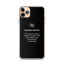 iPhone 11 Pro Max Sensitive Content (Funny) iPhone Case by Design Express