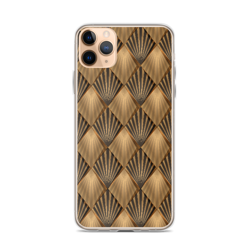 iPhone 11 Pro Max Golden Art Deco Pattern iPhone Case by Design Express