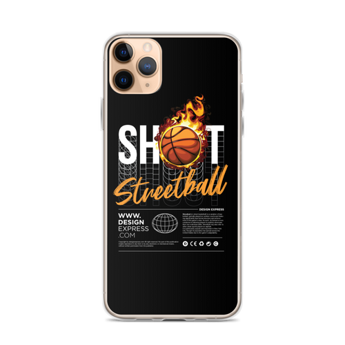 iPhone 11 Pro Max Shoot Streetball iPhone Case by Design Express