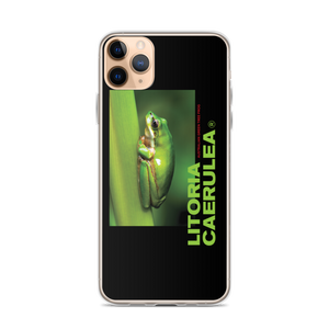 iPhone 11 Pro Max Litoria Caerulia iPhone Case by Design Express