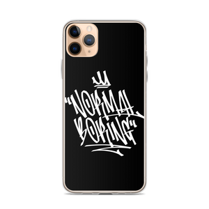 iPhone 11 Pro Max Normal is Boring Graffiti (motivation) iPhone Case by Design Express