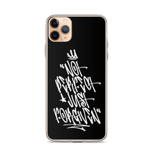 iPhone 11 Pro Max Not Perfect Just Forgiven Graffiti (motivation) iPhone Case by Design Express