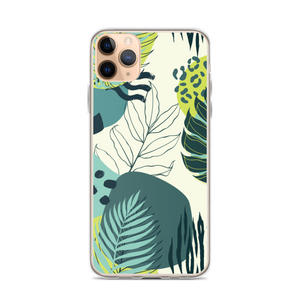 iPhone 11 Pro Max Fresh Tropical Leaf Pattern iPhone Case by Design Express