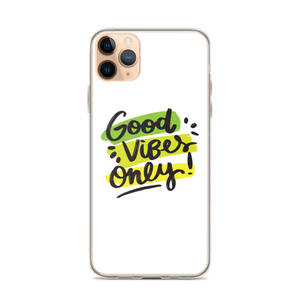 iPhone 11 Pro Max Good Vibes Only iPhone Case by Design Express