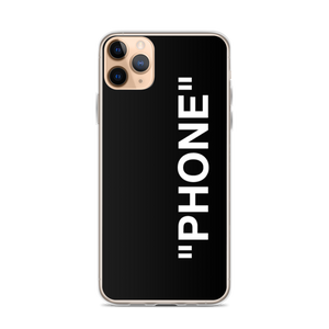 iPhone 11 Pro Max "PRODUCT" Series "PHONE" iPhone Case Black by Design Express