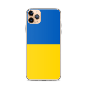 iPhone 11 Pro Max Ukraine Flag (Support Ukraine) iPhone Case by Design Express