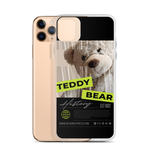 Teddy Bear Hystory iPhone Case Black by Design Express