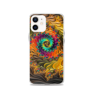 iPhone 12 Multicolor Fractal iPhone Case by Design Express