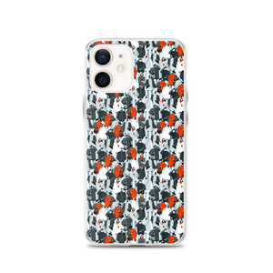 iPhone 12 Mask Society Illustration iPhone Case by Design Express