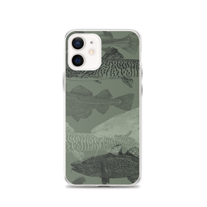 iPhone 12 Army Green Catfish iPhone Case by Design Express