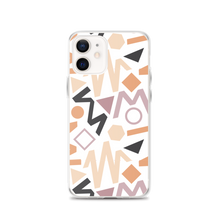 iPhone 12 Soft Geometrical Pattern iPhone Case by Design Express