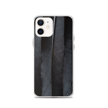 iPhone 12 Black Feathers iPhone Case by Design Express