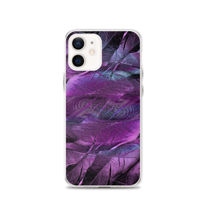 iPhone 12 Purple Feathers iPhone Case by Design Express