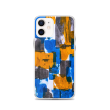 iPhone 12 Bluerange Abstract Painting iPhone Case by Design Express