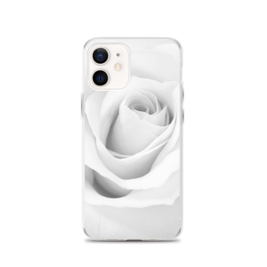 iPhone 12 White Rose iPhone Case by Design Express