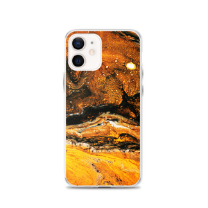 iPhone 12 Yellow Orange Abstract iPhone Case by Design Express