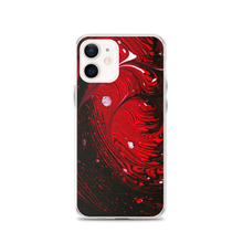 iPhone 12 Black Red Abstract iPhone Case by Design Express