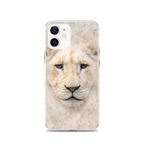 iPhone 12 White Lion iPhone Case by Design Express