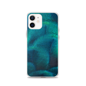 iPhone 12 Green Blue Peacock iPhone Case by Design Express