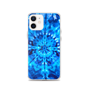 iPhone 12 Psychedelic Blue Mandala iPhone Case by Design Express