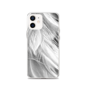 iPhone 12 White Feathers iPhone Case by Design Express