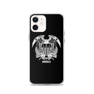iPhone 12 United States Of America Eagle Illustration Reverse iPhone Case iPhone Cases by Design Express