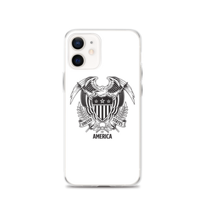 iPhone 12 United States Of America Eagle Illustration iPhone Case iPhone Cases by Design Express