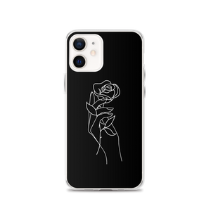 iPhone 12 Rose in Hand iPhone Case by Design Express