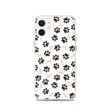 iPhone 12 Dog Paws and Bones Pattern Pattern iPhone Case by Design Express